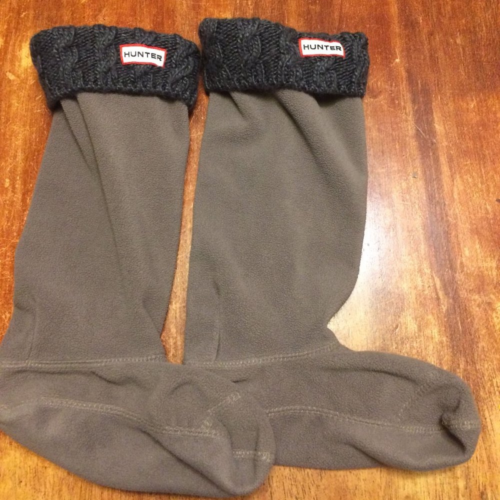 Cable knit Hunter Boot Liners